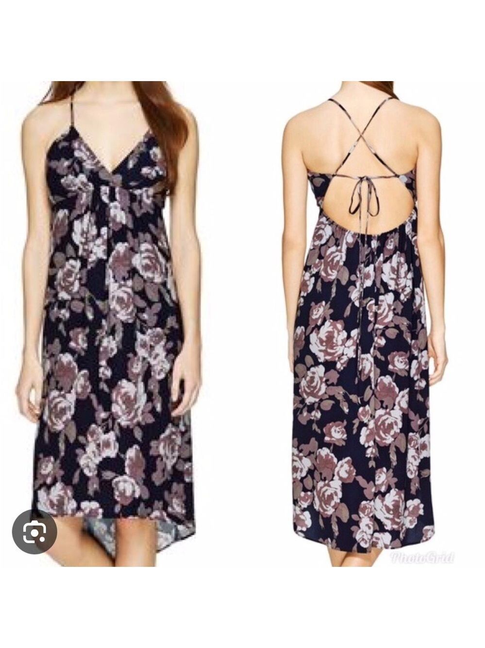 Aritzia Wilfred Cosimo strappy Halter Backless dress. Size 4